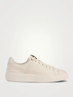 B-Court Embossed Leather Sneakers