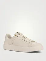 B-Court Embossed Leather Sneakers
