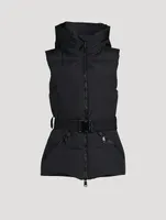 Mae Belted Down Vest