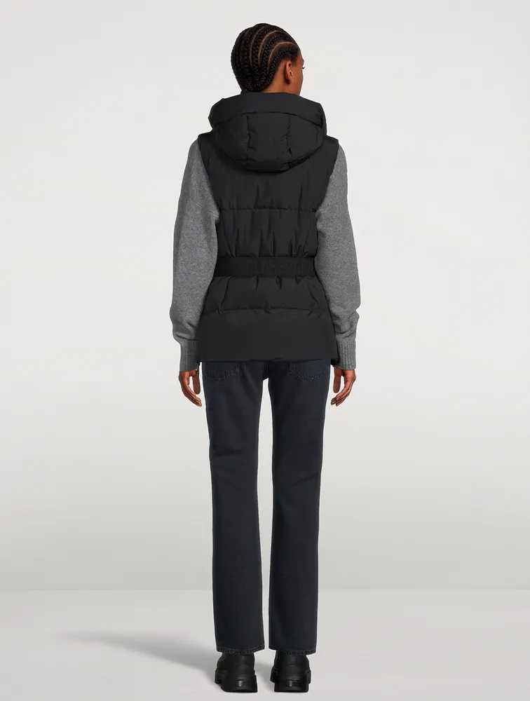 Mae Belted Down Vest