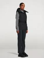Mae Belted Down Vest