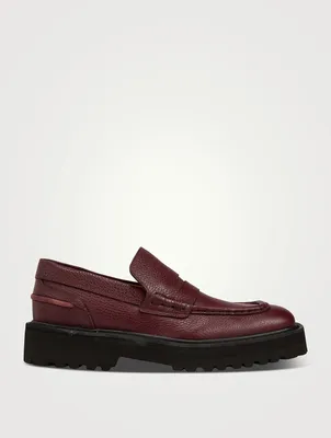 Leather Penny Loafers