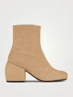 Fabric Ankle Boots