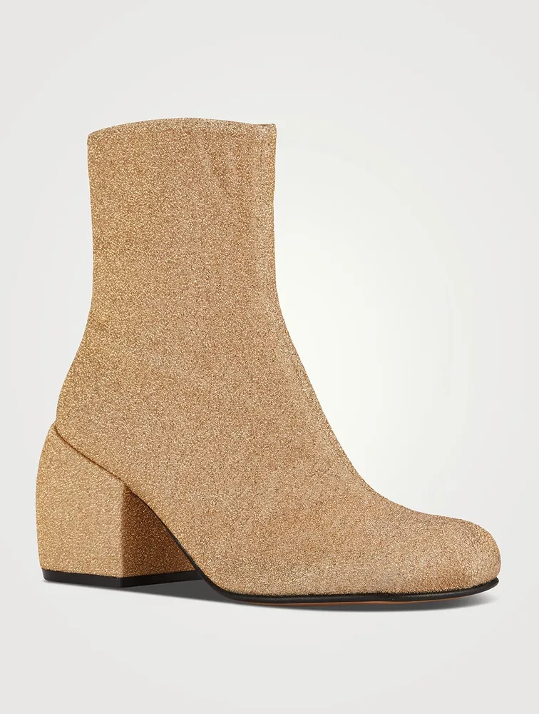 Fabric Ankle Boots