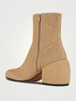 Fabric Ankle Boots