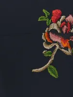 Cotton T-Shirt With Embroidery