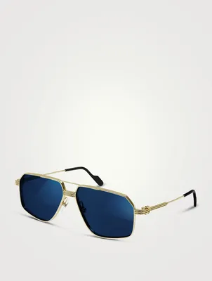 Première de Cartier Aviator Sunglasses