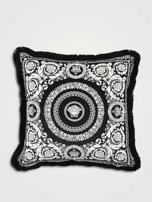 Velvet Throw Pillow In Baroco Print