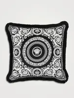 Velvet Throw Pillow In Baroco Print