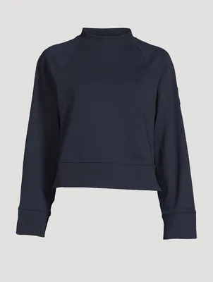 Side-Zip Sweatshirt