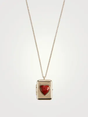 Ninna Heart Locket Necklace