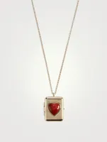 Ninna Heart Locket Necklace