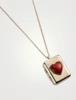 Ninna Heart Locket Necklace