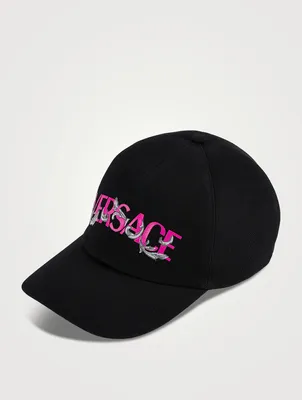 Baseball Cap With Barocco Logo