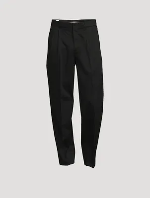 Christopher Gabardine Cotton Pants