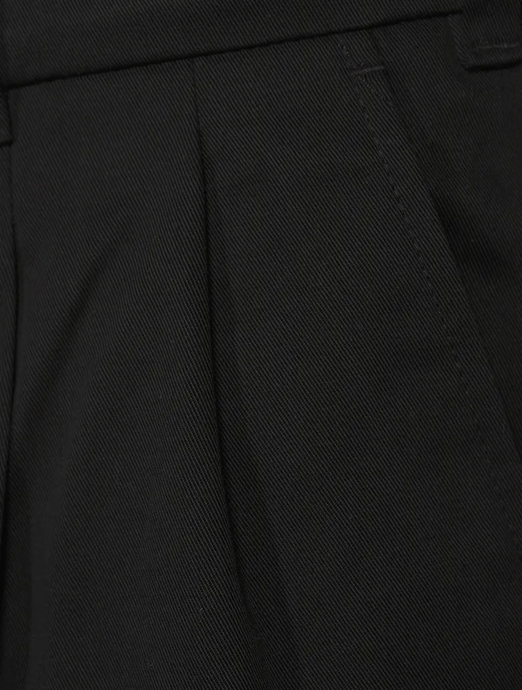 Christopher Gabardine Cotton Pants