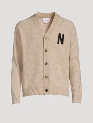 Kasper Wool Donegal Cardigan