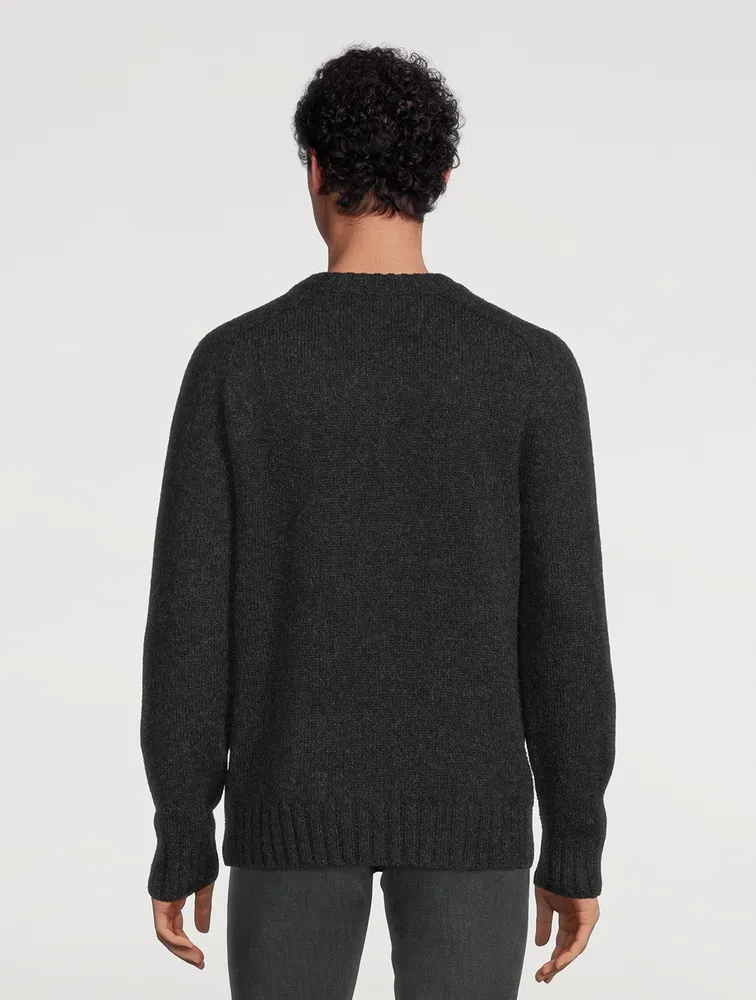 Ivar Alpaca Crewneck Sweater
