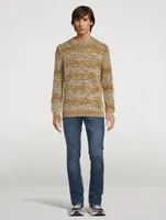 Sigfred Space Dye Wool And Alpaca Sweater