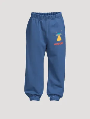 Spaceship Cotton Lounge Pants