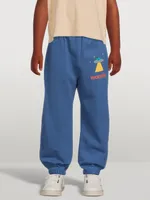 Spaceship Cotton Lounge Pants