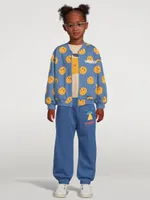 Spaceship Cotton Lounge Pants