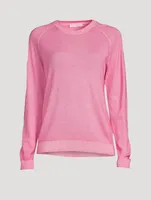 Cashmere Long-Sleeve Pullover