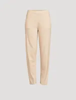 Cashmere Drawstring Pants