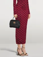 La Greca Jacquard Pencil Skirt