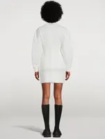 Cocoon Sleeve Mini Dress