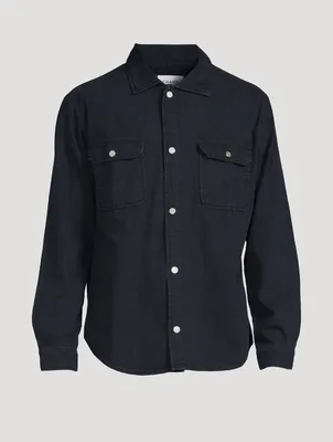 Denim Long-Sleeve Shirt