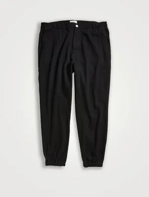Active Denim Relaxed Jogger Pants