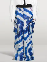 Wide Tech Pants In Tie Dye