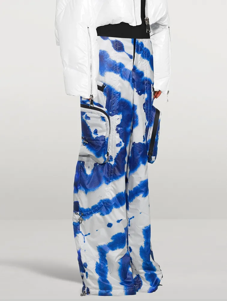 Wide Tech Pants In Tie Dye