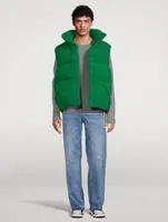 Light Pile Down Puffer Vest