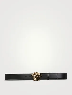 Medusa Leather Belt