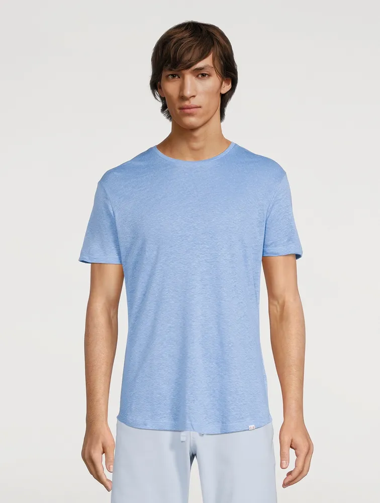 Ob-T Linen Tailored T-Shirt