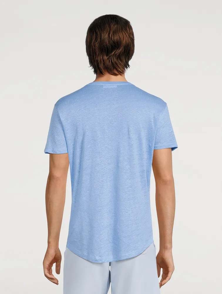 Ob-T Linen Tailored T-Shirt