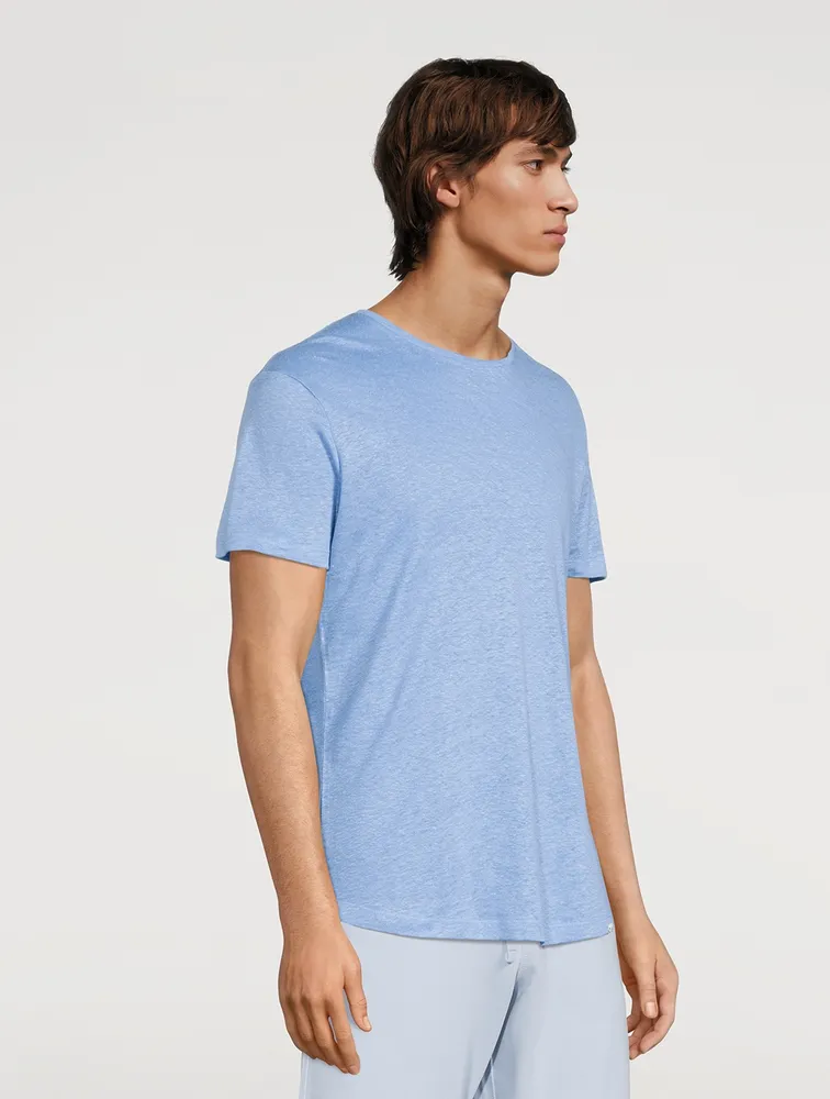 Ob-T Linen Tailored T-Shirt