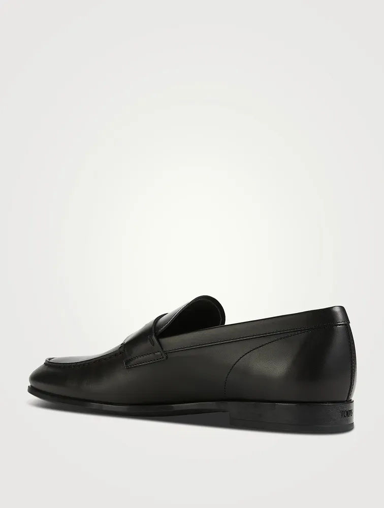 Leather Penny Loafers