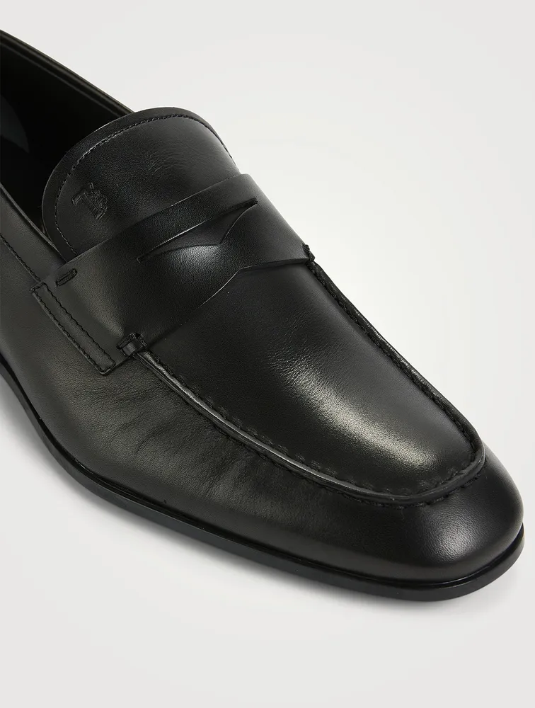 Leather Penny Loafers