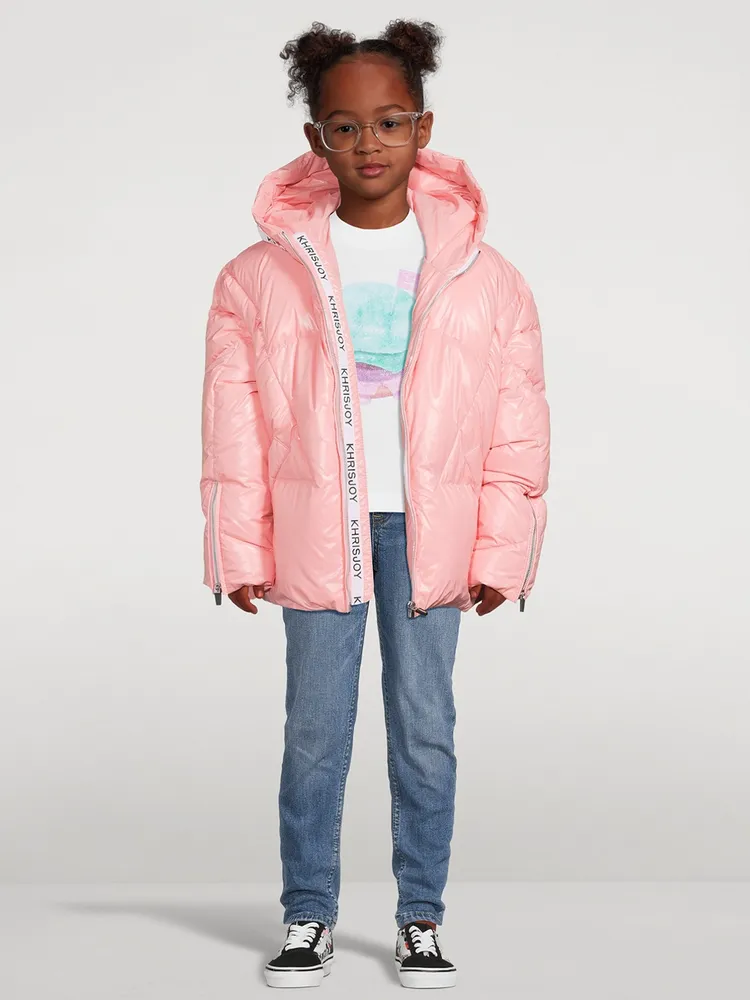 Youth Shiny Down Puffer Jacket