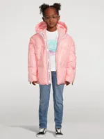 Youth Shiny Down Puffer Jacket