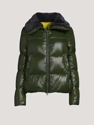 Moma Faux Fur-Trimmed Puffer Jacket