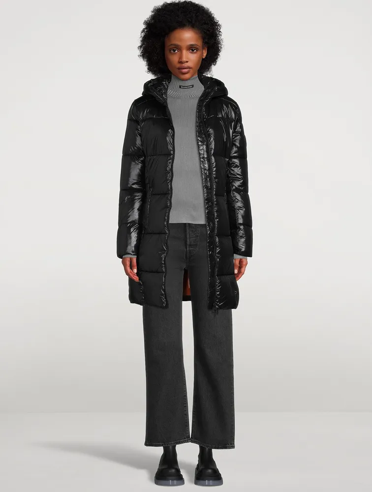 Ines Long Puffer With Hood