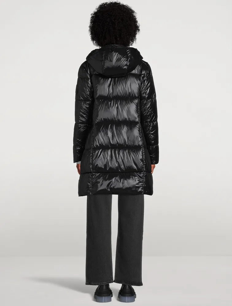 Ines Long Puffer With Hood
