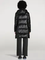 Ines Long Puffer With Hood