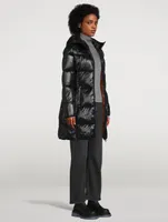 Ines Long Puffer With Hood