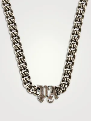 PA Logo Chain Necklace
