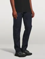 Cotton Jeans With Buckle